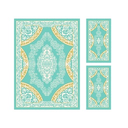 PLAZA 9237F (Rectangular, ( T 160X220 + 2T 60X110 ), BLEU)