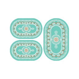 PLAZA 9238F (Oval, ( O 80X130 + 2O 65X100 ), BLEU)