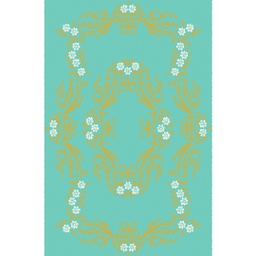 PLAZA 9677H (Rectangular, 190X290, BLEU)