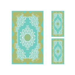 PLAZA 9235H (Rectangular, ( T 150X230 + 2T 60X115 ), BLEU)