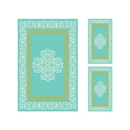PLAZA 9676H (Rectangular, ( T 150X230 + 2T 60X115 ), BLEU)