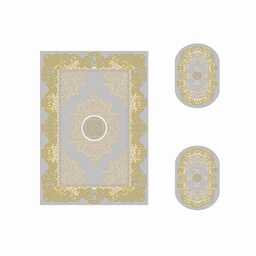PLAZA 92350 (Various Sets, ( T 155X220 + 2O 90X55 ), GRIS CLAIRE)