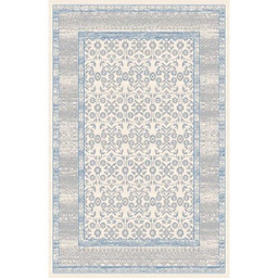 MADRID 99840 (Rectangular, 200X280, ECRU SHRINK / BLEU TURQUOISE)