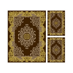 PLAZA 9235F (Rectangulaire, ( T 160X220 + 2T 60X110 ), MARRON CAFE)