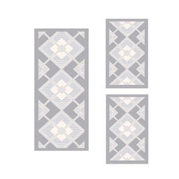CIRTA 93250 (Rectangulaire, ( T 60X150 + 2T 60X110 ), GRIS CLAIRE)