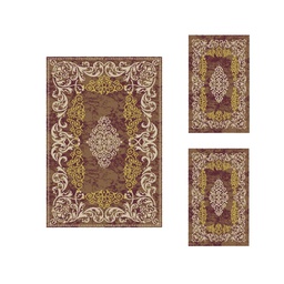 PRINTEMPS 84380 (Rectangulaire, ( T 150X220 + 2T 75X120 ), MARRON BRONZE)