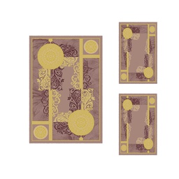 PRINTEMPS 53920 (Rectangulaire, ( T 150X220 + 2T 75X120 ), MARRON BRONZE)