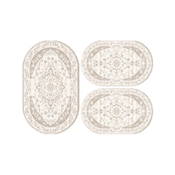 ANKARA 7003A (Oval, ( O 80X130 + 2O 65X100 ), CREME)