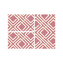 PALACE 97490 (Rectangulaire, ( T 80X130 + 2T 65X100 ), BOIS DE ROSE)