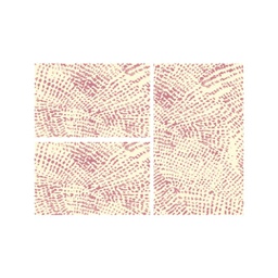 PALACE 98330 (Rectangulaire, ( T 80X130 + 2T 65X100 ), BOIS DE ROSE)
