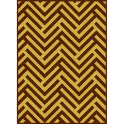 OCTAVE A2050 (Rectangulaire, 200X275, MARRON CHOCO_CREME MATT)