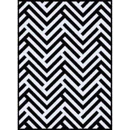 OCTAVE A2050 (Rectangulaire, 200X275, NOIRE_GRIS CLAIR MATE)