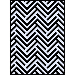 OCTAVE A2050 (Rectangular, 200X275, NOIRE_GRIS CLAIR MATE)