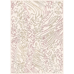 OZEL A1570 (Rectangular, 200X280, ECRU SHRINK_BOIS DE ROSE)