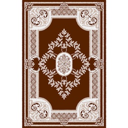 CIRTA 92995 (Rectangulaire, 180X270, MARRON BORDEAUX)