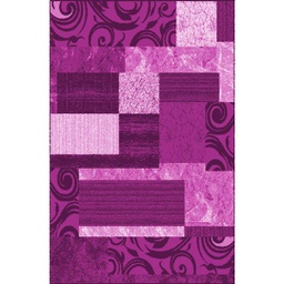 NOUR 50810 (Rectangulaire, 200X275, MAUVE CLAIRE)