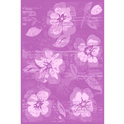 NOUR 56410 (Rectangulaire, 200X275, MAUVE CLAIRE)