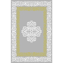 PLAZA 96760 (Rectangulaire, 250X400, GRIS CLAIRE)