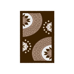 سيرتا 92670 (مستطيل, 60X110, بني عنابي)