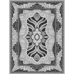 NOUR 5166L (Rectangulaire, 200X150, GRIS CLAIRE)