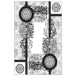 NOUR 5392X (Rectangular, 200X275, BLANC CASSE)