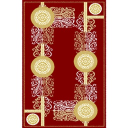 PRINTEMPS 53920 (Rectangular, 250X400, BORDEAUX)