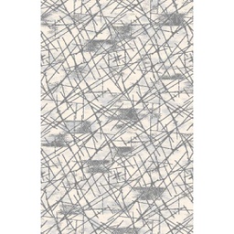 MADRID 99760 (Rectangular, 200X280, ECRU SHRINK  - GRIS FONCÈ)