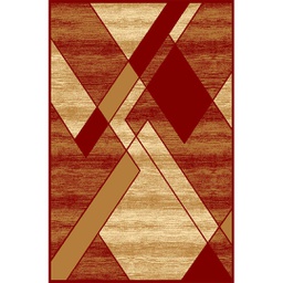 نور 6245X (مستطيل, 165X230, أحمر عنابي)