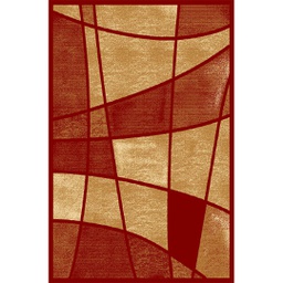 NOUR 6240X (Rectangular, 165X230, BORDEAUX)