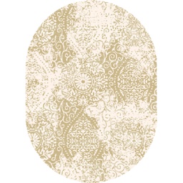 MADRID 9310C (Oval, 65X100, ECRU SHRINK - BEIGE)