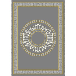 AZHAR 98800 (Rectangular, 150X220, GRIS FONCE)