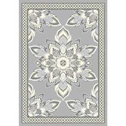 AZHAR 97160 (Rectangular, 150X220, GRIS CLAIRE)