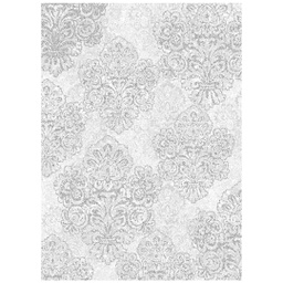 SHIRAZ 9824A (Rectangulaire, 200X275, BLANC CASSE)