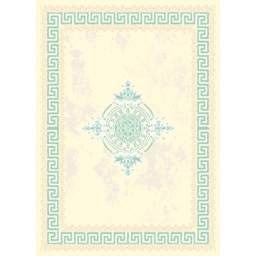 OZEL 97530 (Rectangular, 200X280, ECRU SHRINK_BLEU)