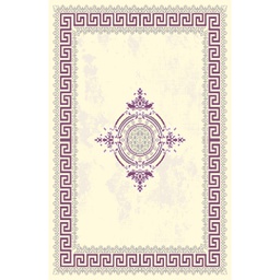 OZEL 97531 (Rectangular, 200X280, ECRU SHRINK_VIOLET)