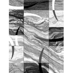 NOUR 9658L (Rectangulaire, 200X150, GRIS CLAIRE)
