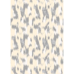 MADRID A0231 (Rectangular, 200X280, ECRU SHRINK  - GRIS FONCÈ)