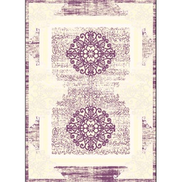 OZEL 96740 (Rectangular, 200X280, ECRU SHRINK_VIOLET)