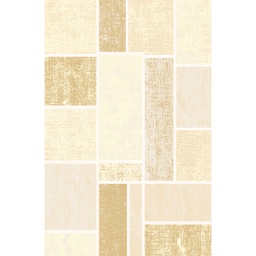 OZEL 97550 (Rectangular, 200X280, ECRU SHRINK_MARRON MIEL)