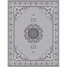 NOUR 51690 (Rectangulaire, 300X400, GRIS CLAIRE)