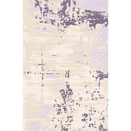 MIRABEL 95920 (Rectangulaire, 300X400, ECRU - VIOLET CLAIRE)