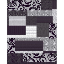 NOUR 50810 (Rectangulaire, 300X400, GRIS CLAIRE)