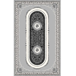 NOUR 95280 (Rectangular, 300X500, GRIS CLAIRE)