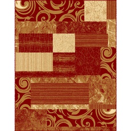 NOUR 50810 (Rectangulaire, 165X230, BORDEAUX)
