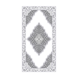 AZHAR 97150 (Rectangulaire, 60X110, BLANC CASSE)