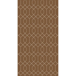MELODIE 9795B (Rectangular, 190X400, BRUN PALE_IVOIRE)