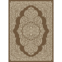 MELODIE 8903D (Rectangulaire, 190X275, BRUN PALE_IVOIRE)