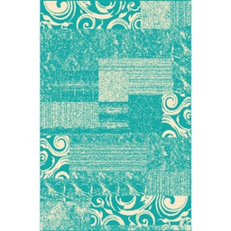 NOUR 50810 (Rectangulaire, 200X275, VERT TURQUOISE)