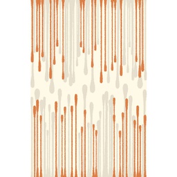 أنقرة 97213 (مستطيل, 150X220, أحمر أجوري)