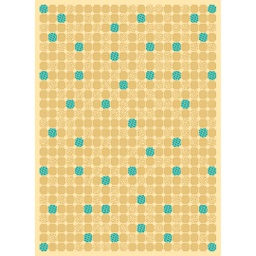 NOUR 7340X (Rectangular, 200X275, CREME)